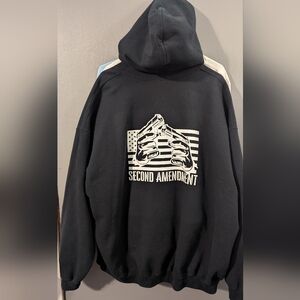👑 HP 👑 Custom Made- Second Amendment Hoodie